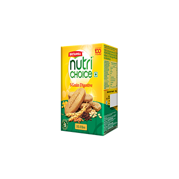 Britannia Nutri Choice 5 Grain Digestive Biscuits  300 gm